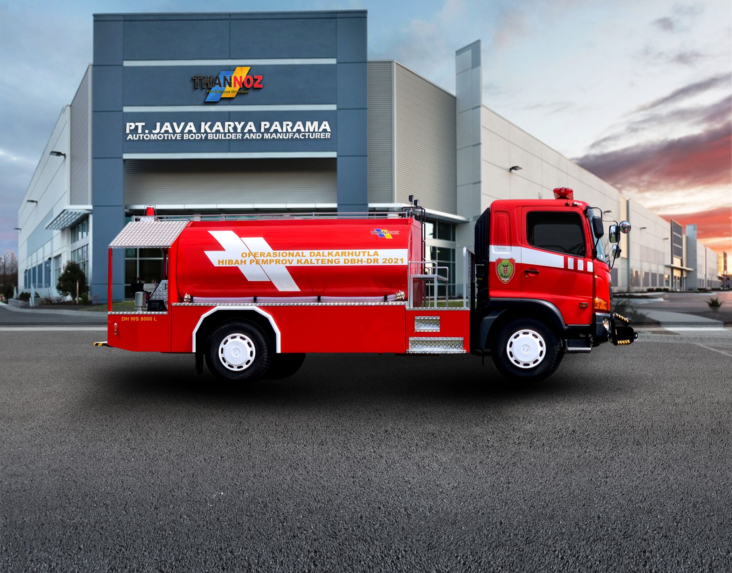 WS PORTABLE 8000L HINO RANGER 003