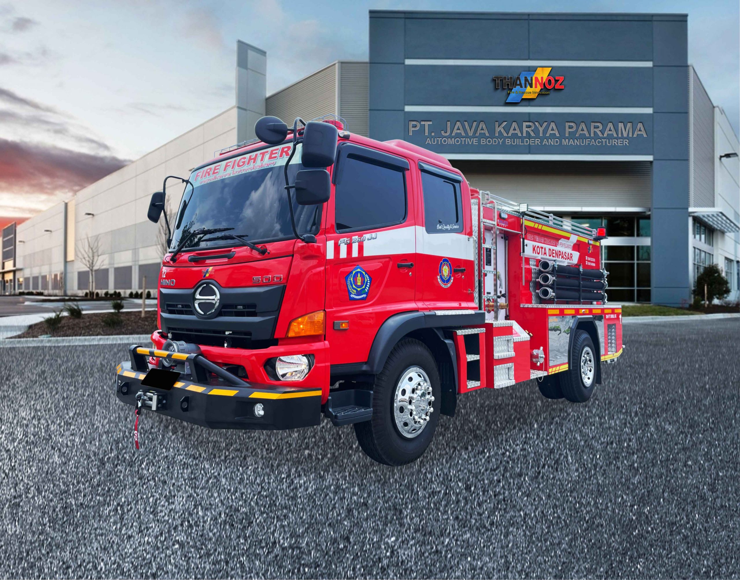FIRE TRUCK 5000L HINO RANGER DC 2